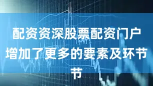 配资资深股票配资门户增加了更多的要素及环节